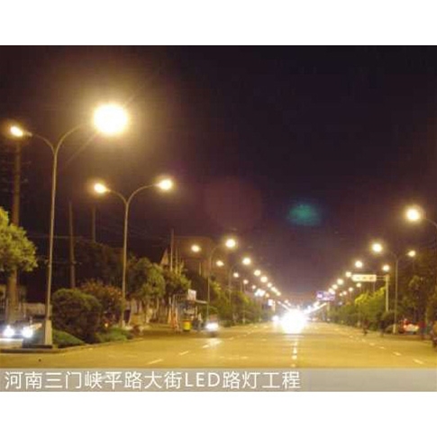 河南三門峽平路大街LED路燈工程